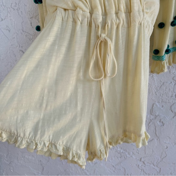 PITUSA Pima Mykonos Romper‎ One Size Pom Pom - Picture 5 of 8